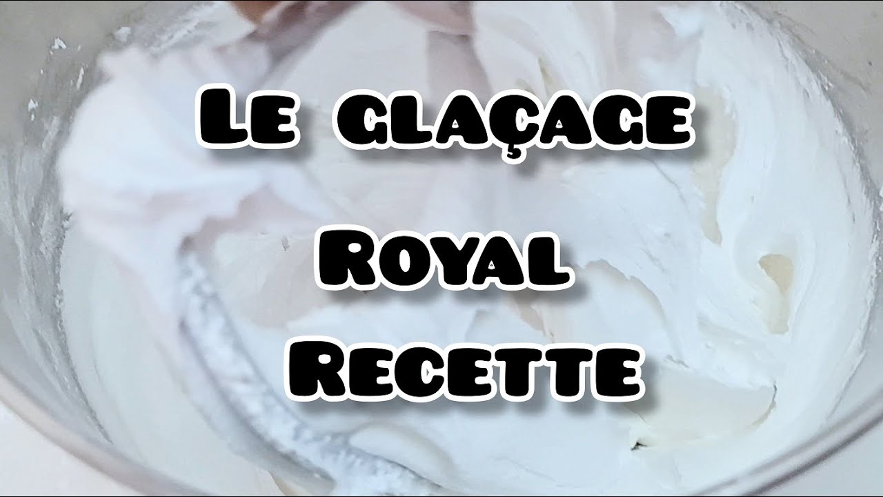 Recette de Glaçage Royal