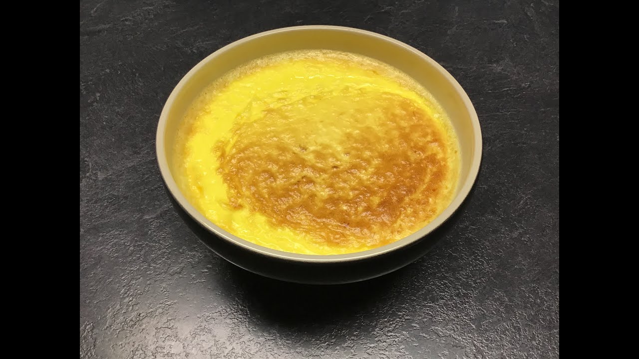 flan aux oeufs 🥚 ou œufs au lait/Recipe for egg flan 🥚 or eggs pudding