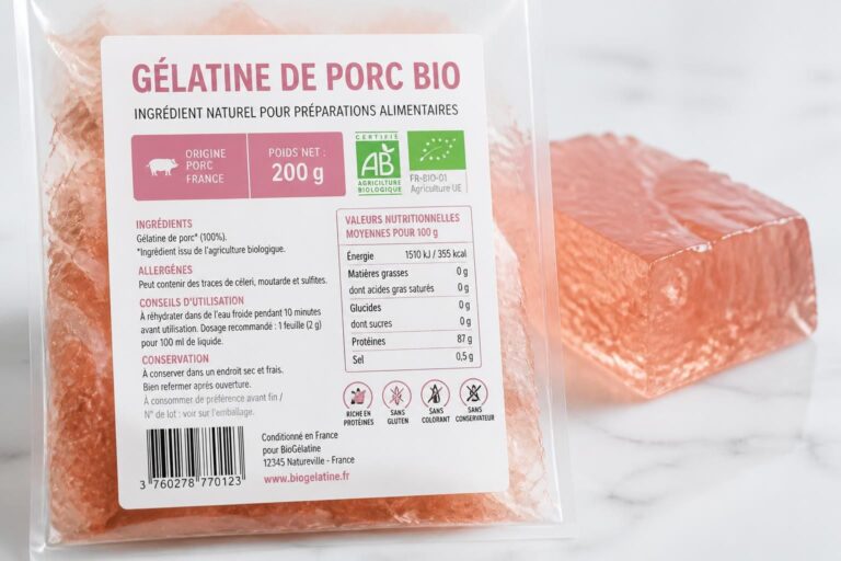 découvrez tout ce qu'il faut savoir sur l'étiquetage de la gélatine de porc et ses implications pour une consommation éclairée.