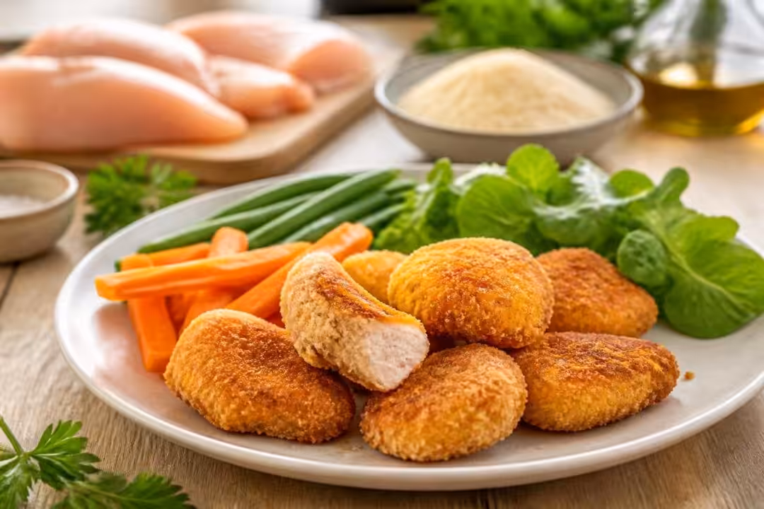 découvrez notre recette facile et saine de nuggets de poulet maison, parfaite pour un repas gourmand et équilibré à préparer tous les jours.